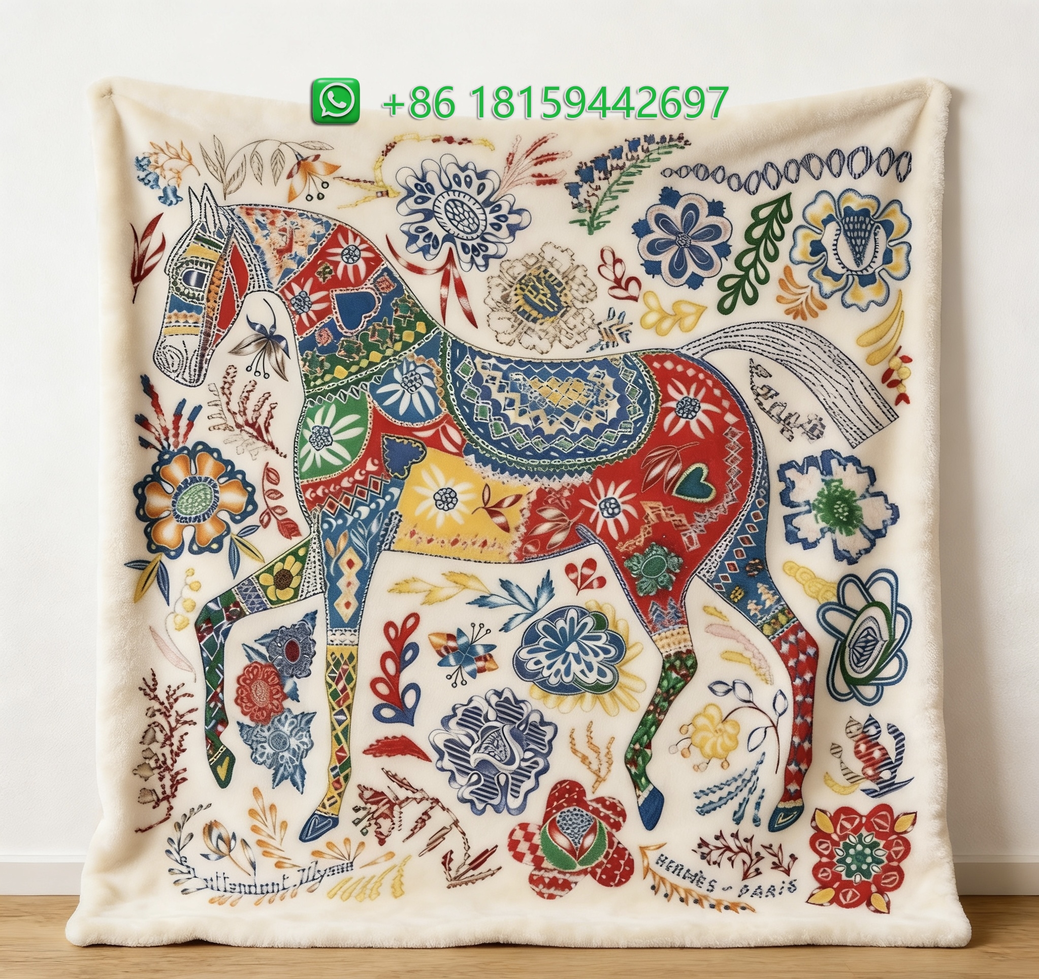 Hermes Throw Blankets
